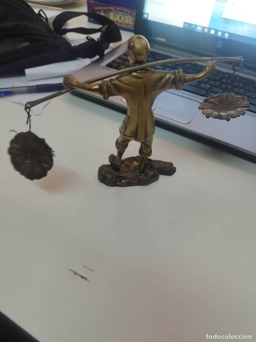 Antig&uuml;edades: Figura campesino bronce - Foto 2