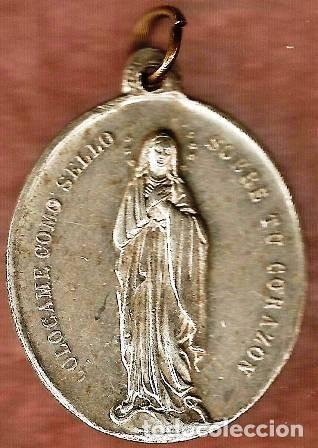 Antig&uuml;edades: Medalla de la Virgen - Foto 1