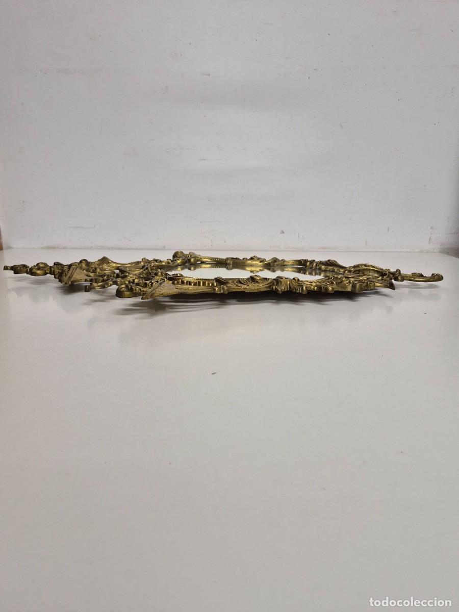 Antig&uuml;edades: Precioso Espejo, Cornucopia - Bronce Cincelado - Foto 14