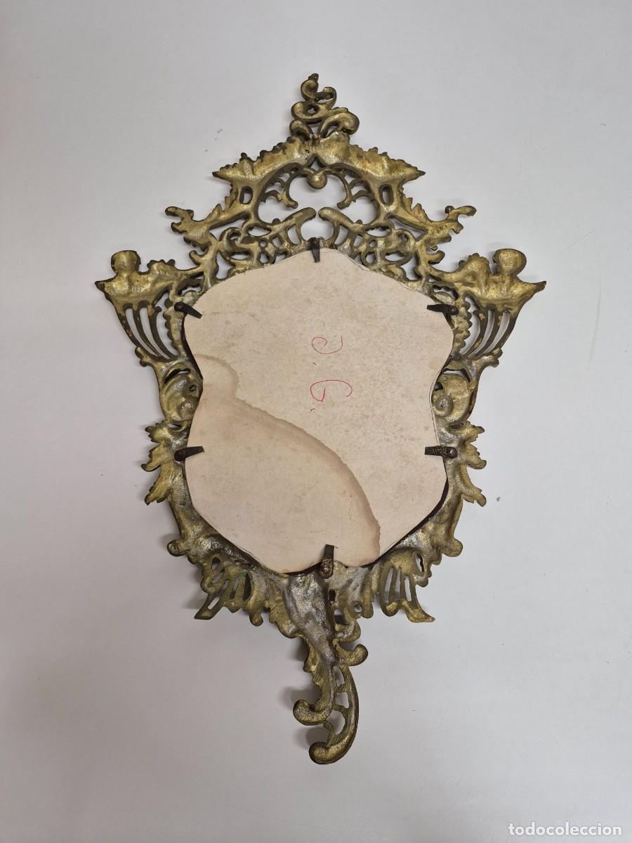 Antig&uuml;edades: Precioso Espejo, Cornucopia - Bronce Cincelado - Foto 15