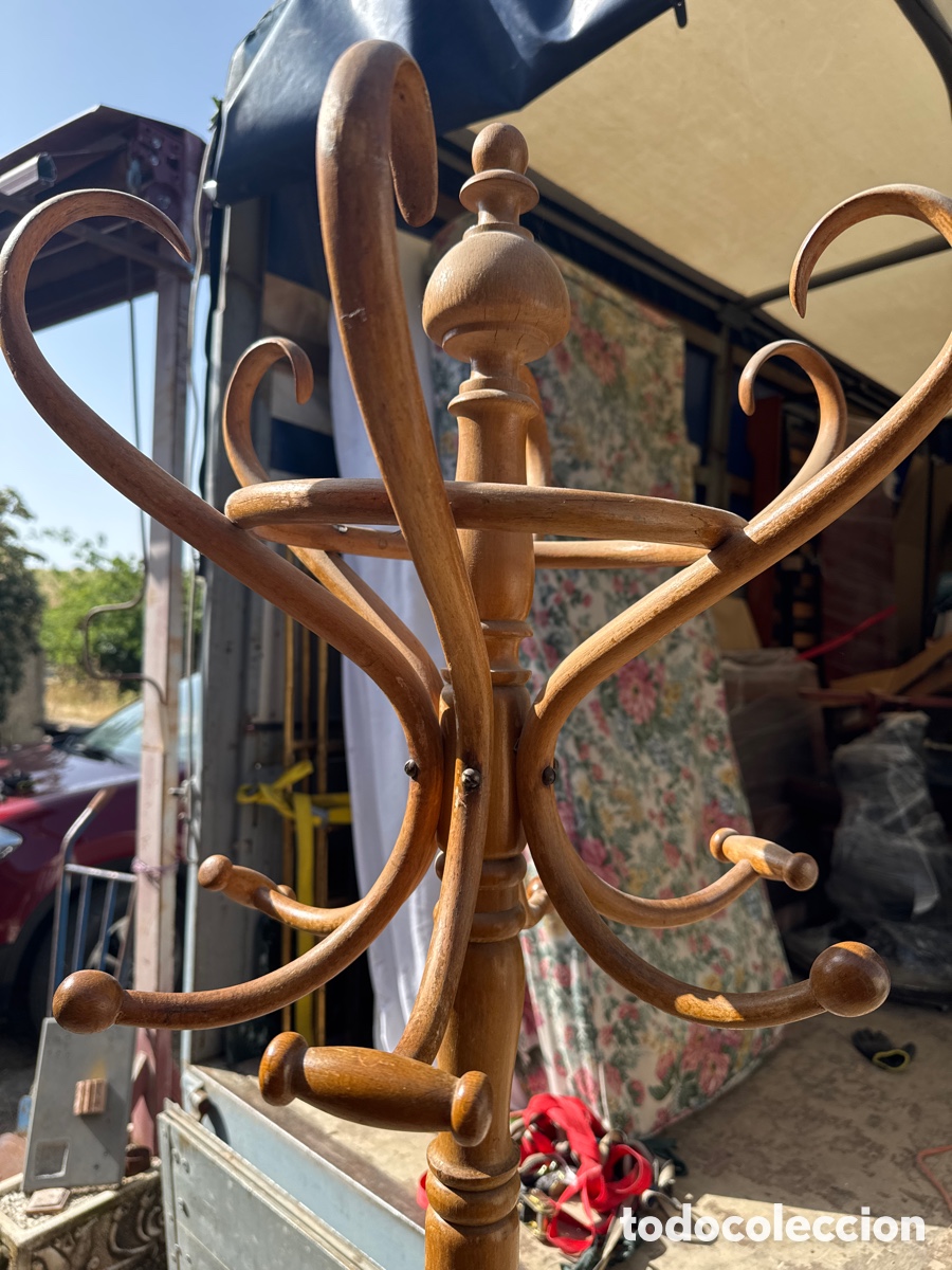 Antig&uuml;edades: Perchero Thonet en buen estado - Foto 3