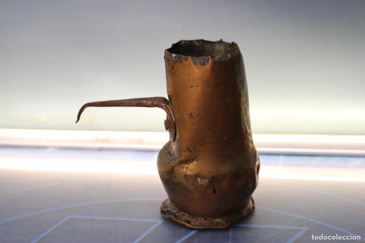 Antig&uuml;edades: Antiguas chocolateras de cobre. - Foto 3
