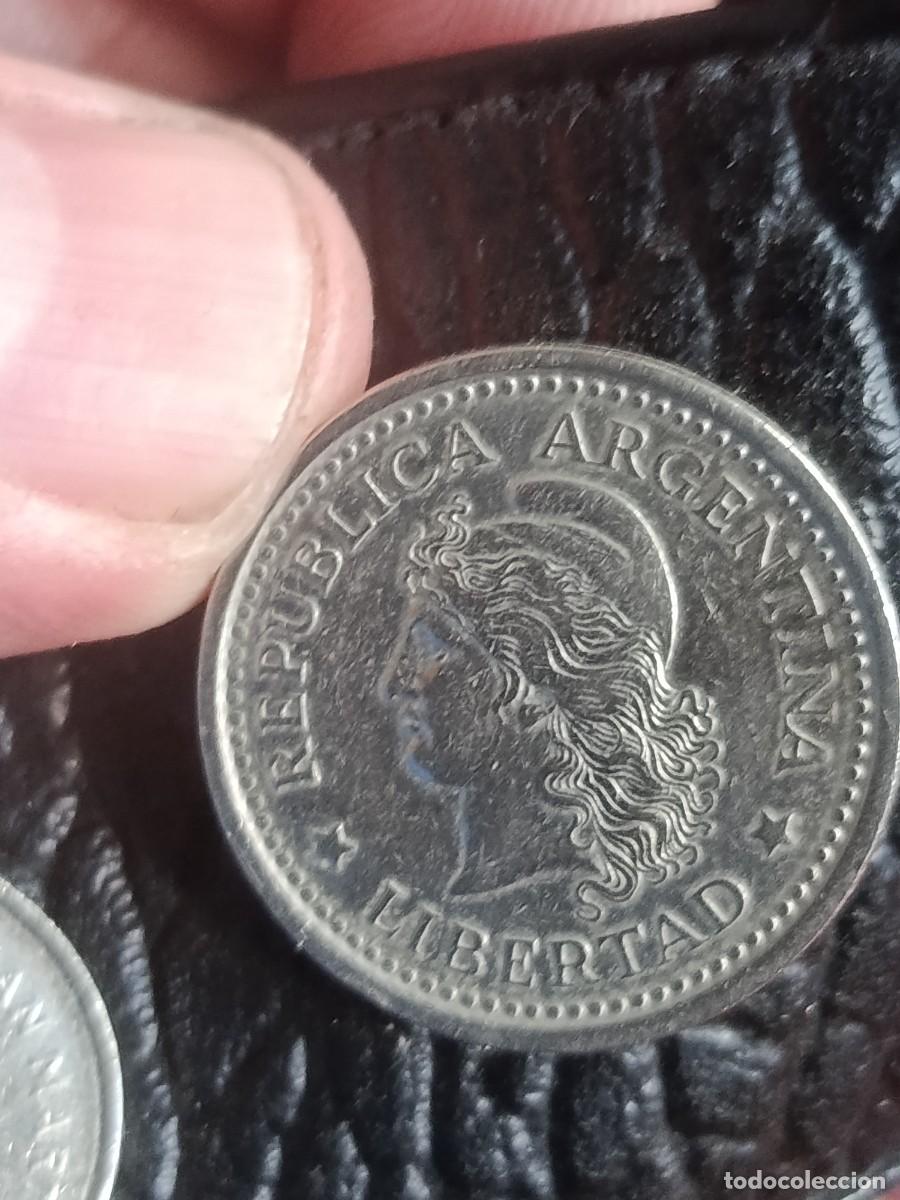 Antig&uuml;edades: Cintur&oacute;n de monedas argentino.a&ntilde;os 50 - Foto 3