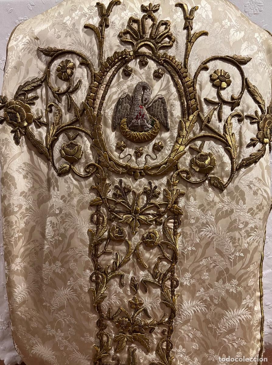 Antig&uuml;edades: Casulla guitarra blanca - Foto 3