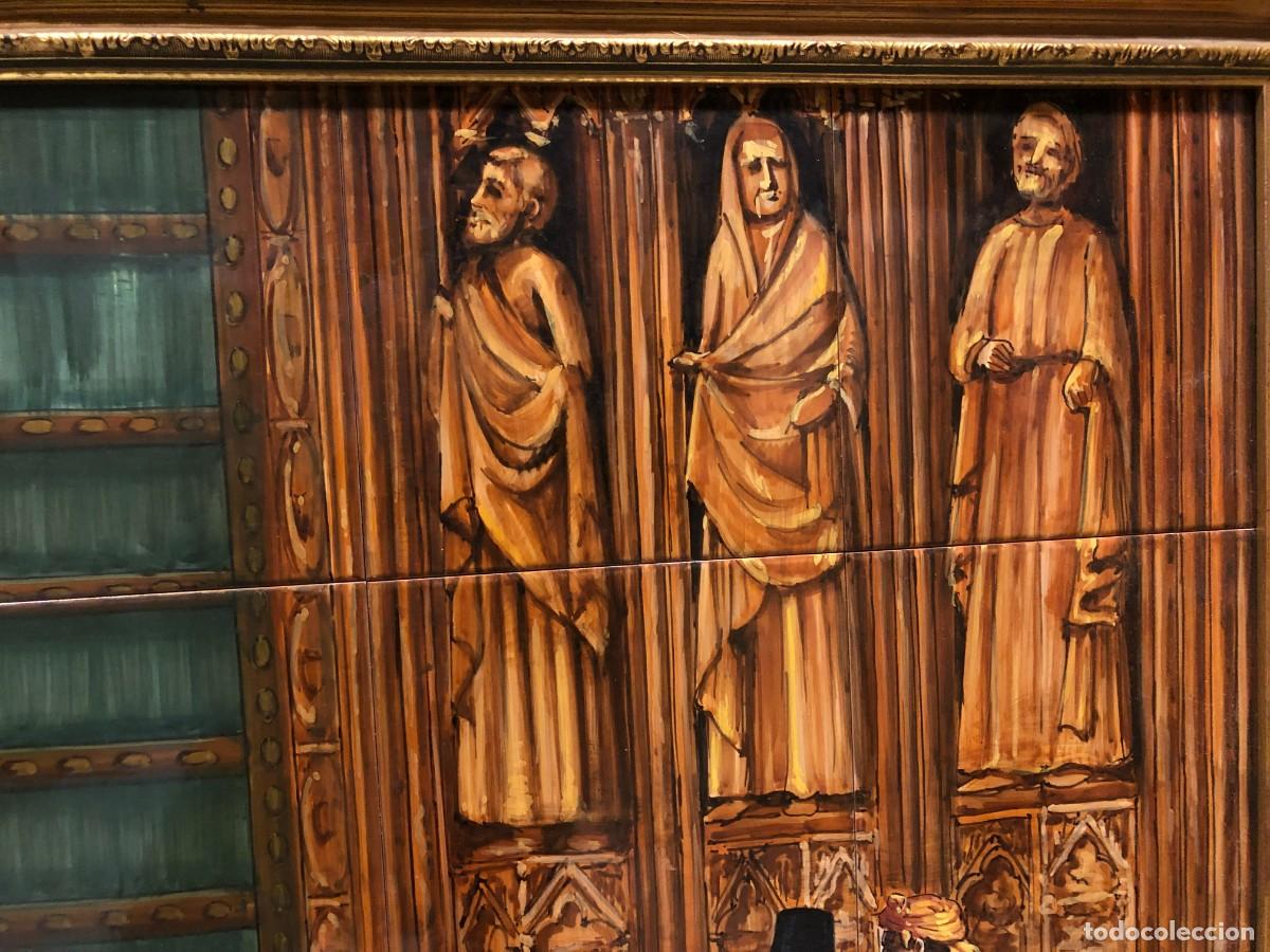 Antig&uuml;edades: gran panel de azulejos el tribunal de las aguas, valencia - Foto 5