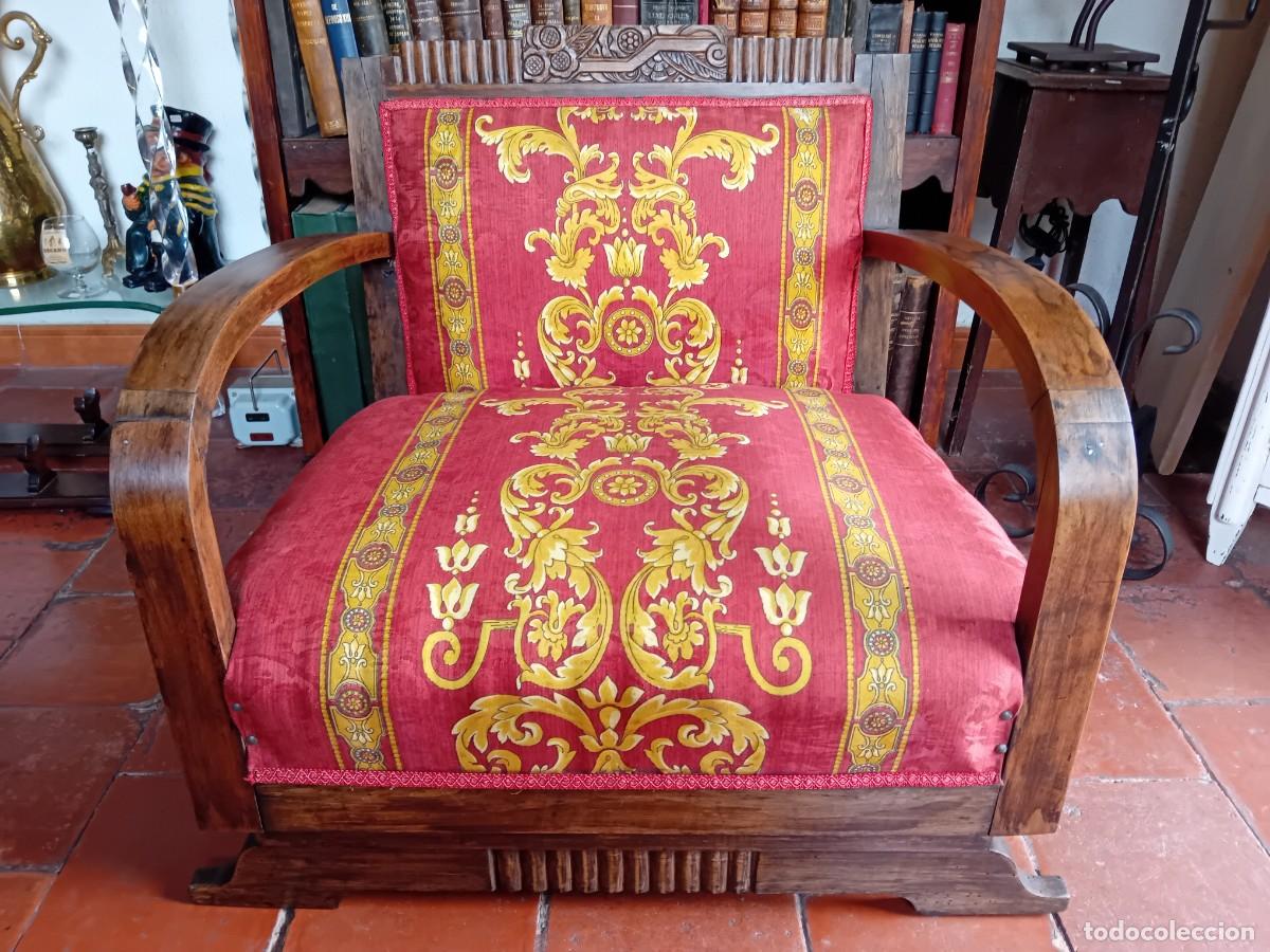 Antig&uuml;edades: Sill&oacute;n ardec&oacute; 1915/1920 - Foto 1