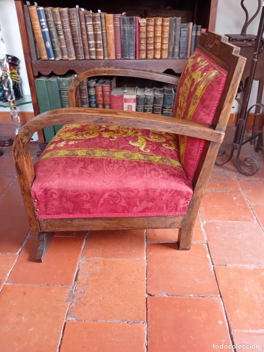 Antig&uuml;edades: Sill&oacute;n ardec&oacute; 1915/1920 - Foto 3