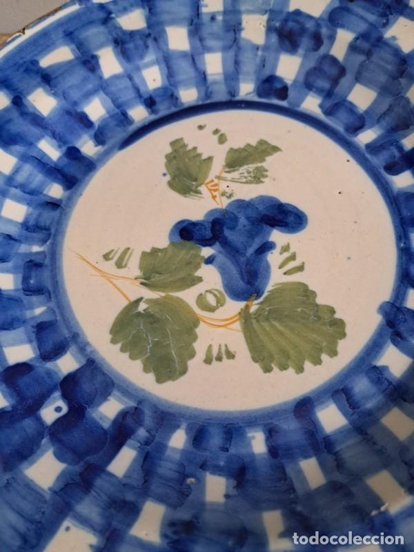 Antig&uuml;edades: PLATO DE MANISES S. XIX - Foto 3