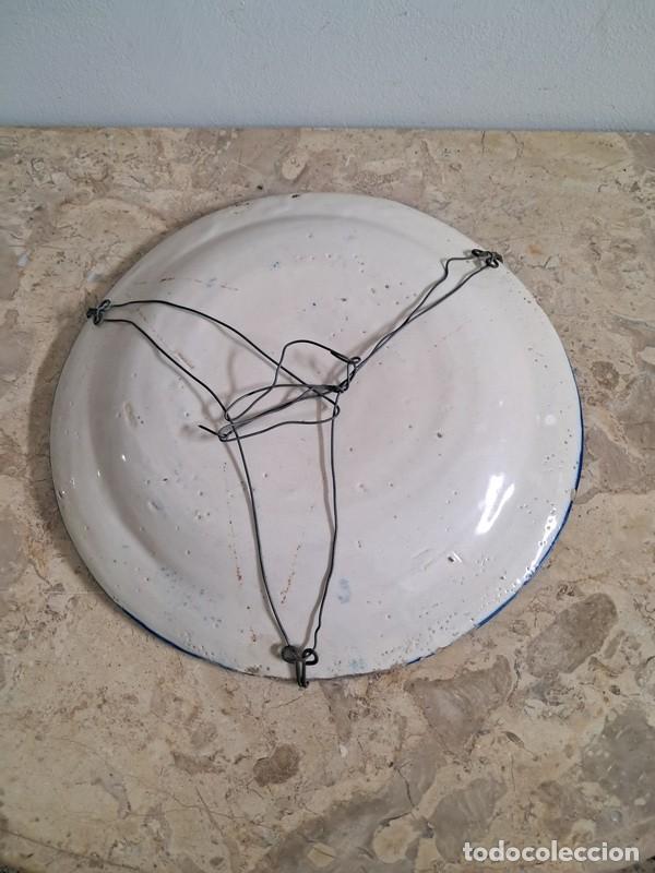 Antig&uuml;edades: PLATO DE MANISES S. XIX - Foto 4