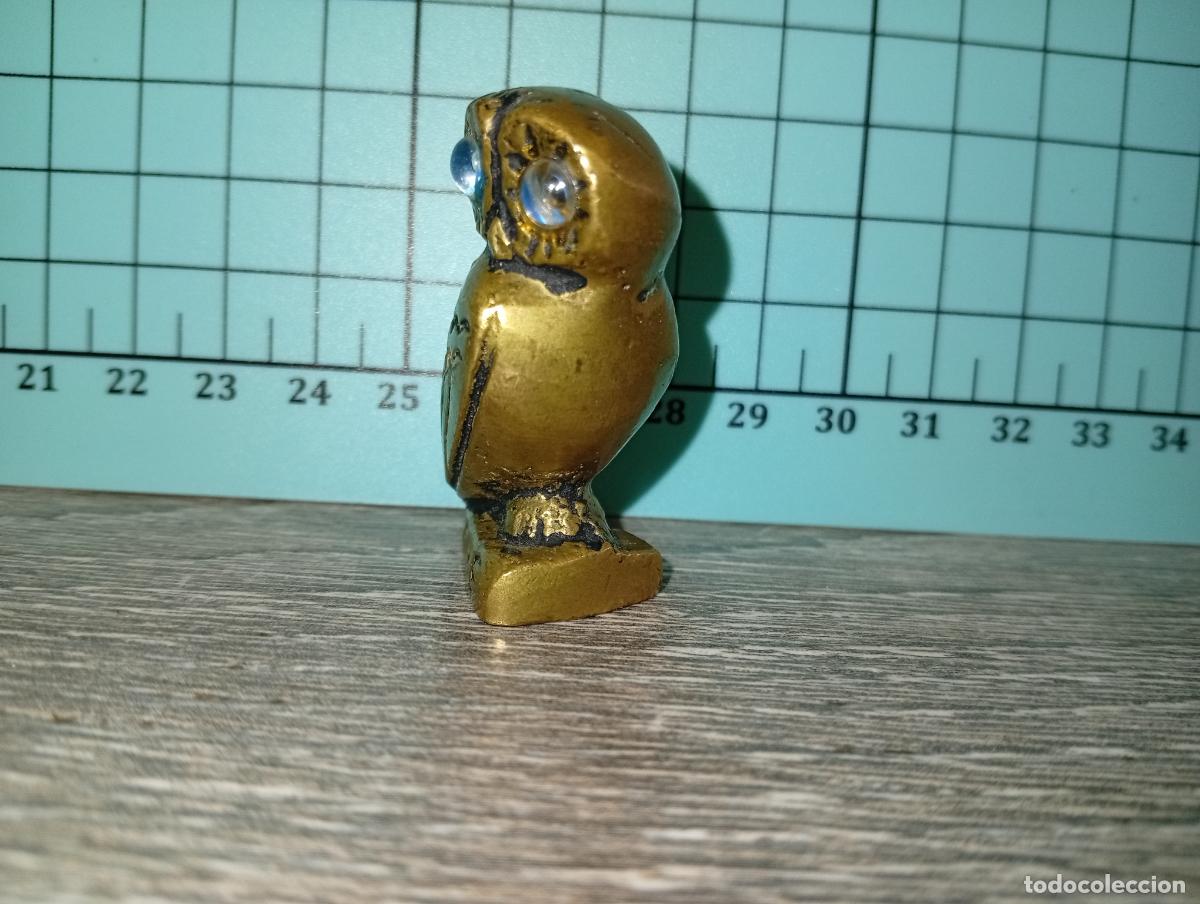 Antig&uuml;edades: Peque&ntilde;o B&uacute;ho de bronce macizo - Foto 3