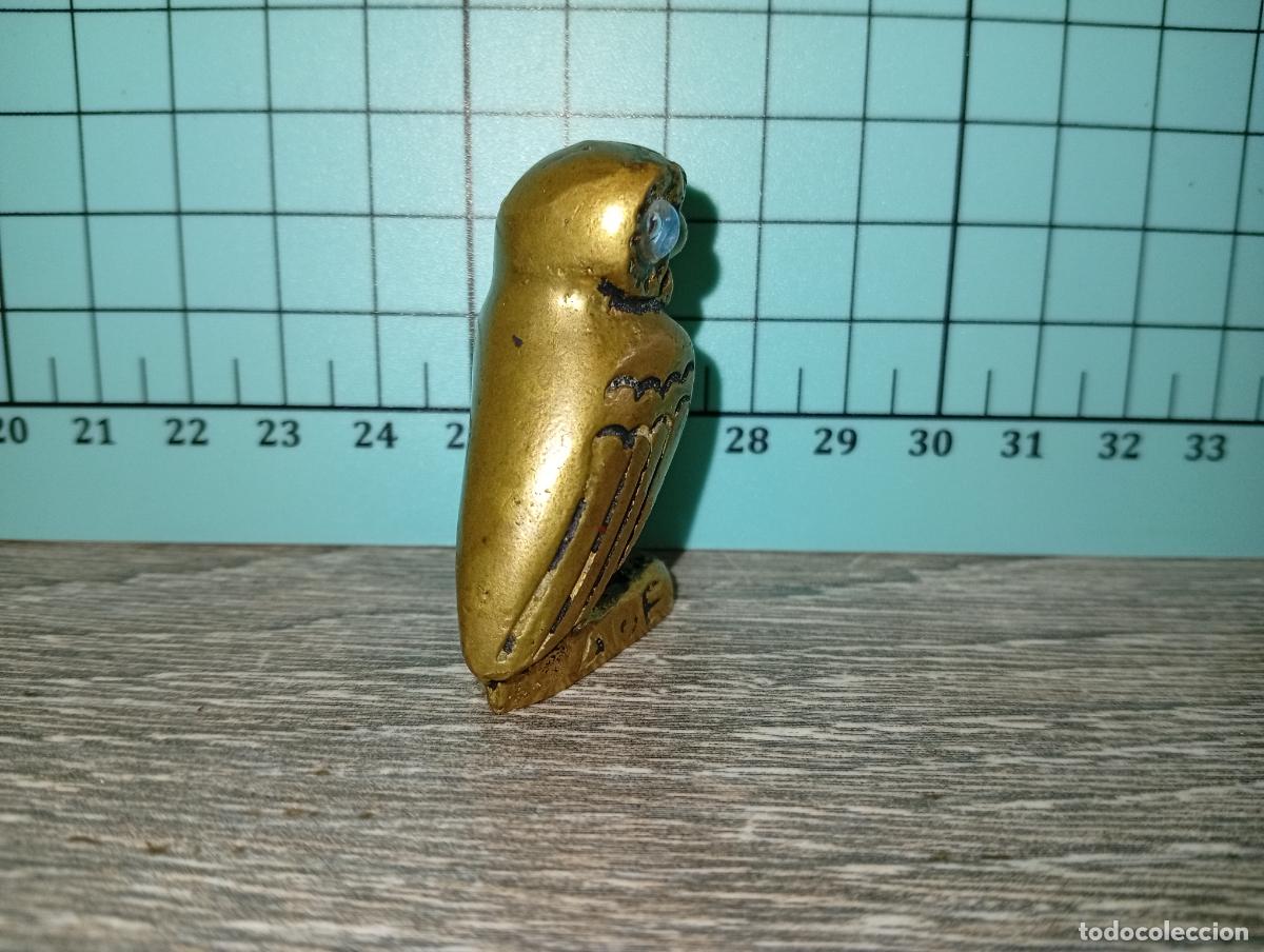 Antig&uuml;edades: Peque&ntilde;o B&uacute;ho de bronce macizo - Foto 5