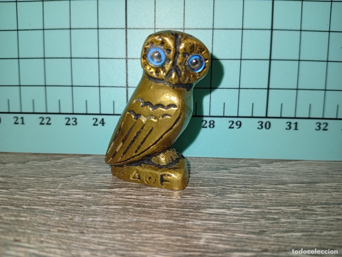 Antig&uuml;edades: Peque&ntilde;o B&uacute;ho de bronce macizo - Foto 1