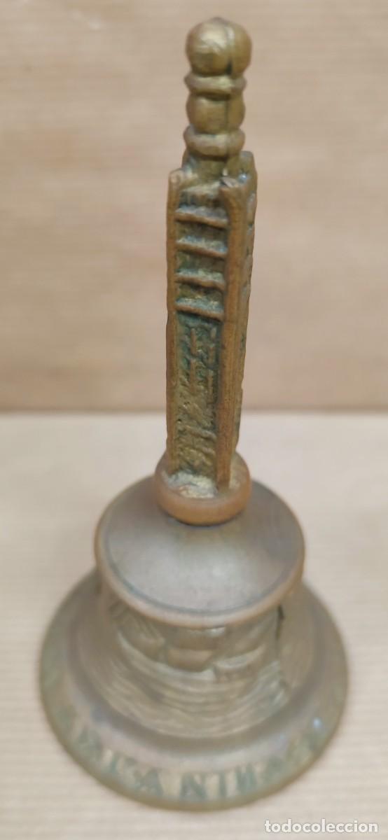 Antig&uuml;edades: Campanilla de bronce siglo XX - Foto 7