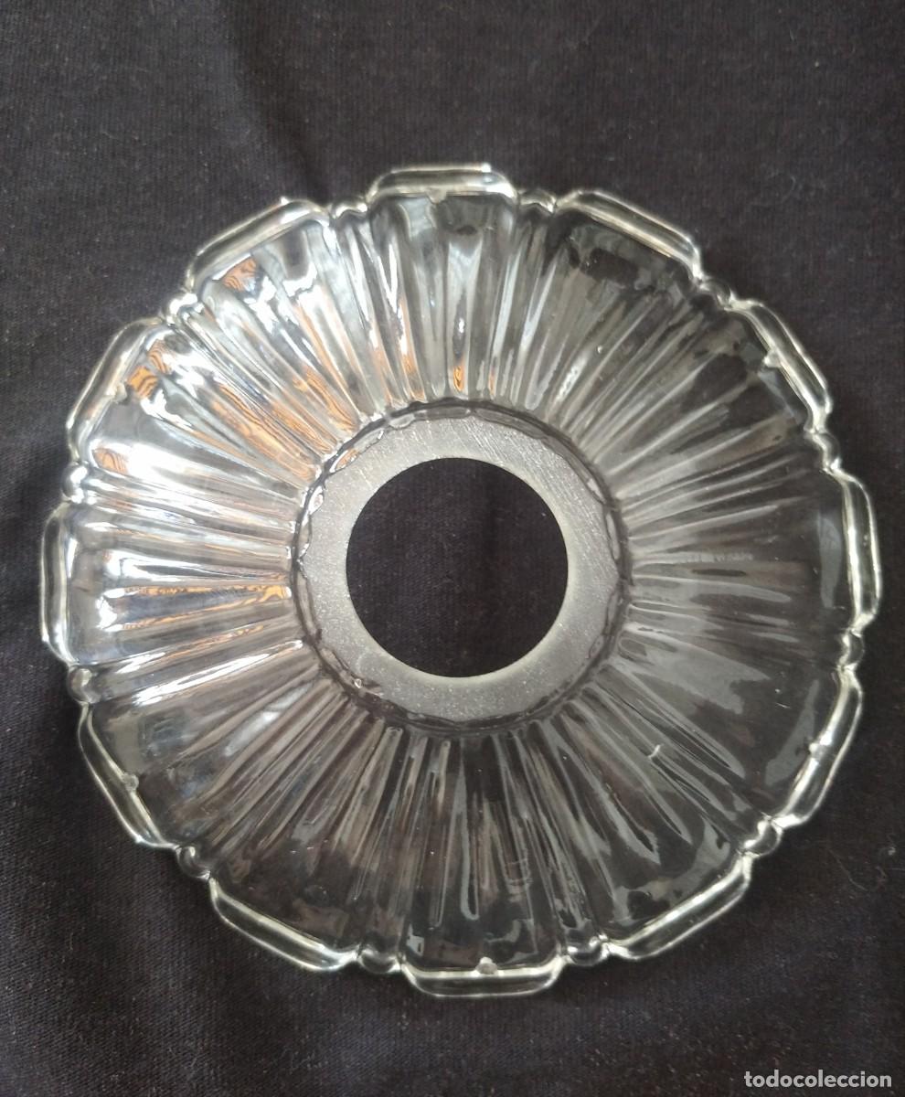 Antig&uuml;edades: Repuestos lampara - plato - 12cm. - Foto 2
