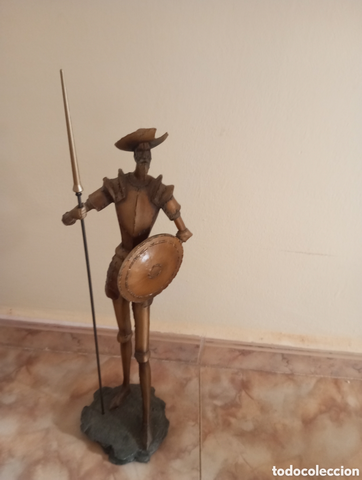 Antig&uuml;edades: Figura Don Quijote de la Mancha - Foto 2