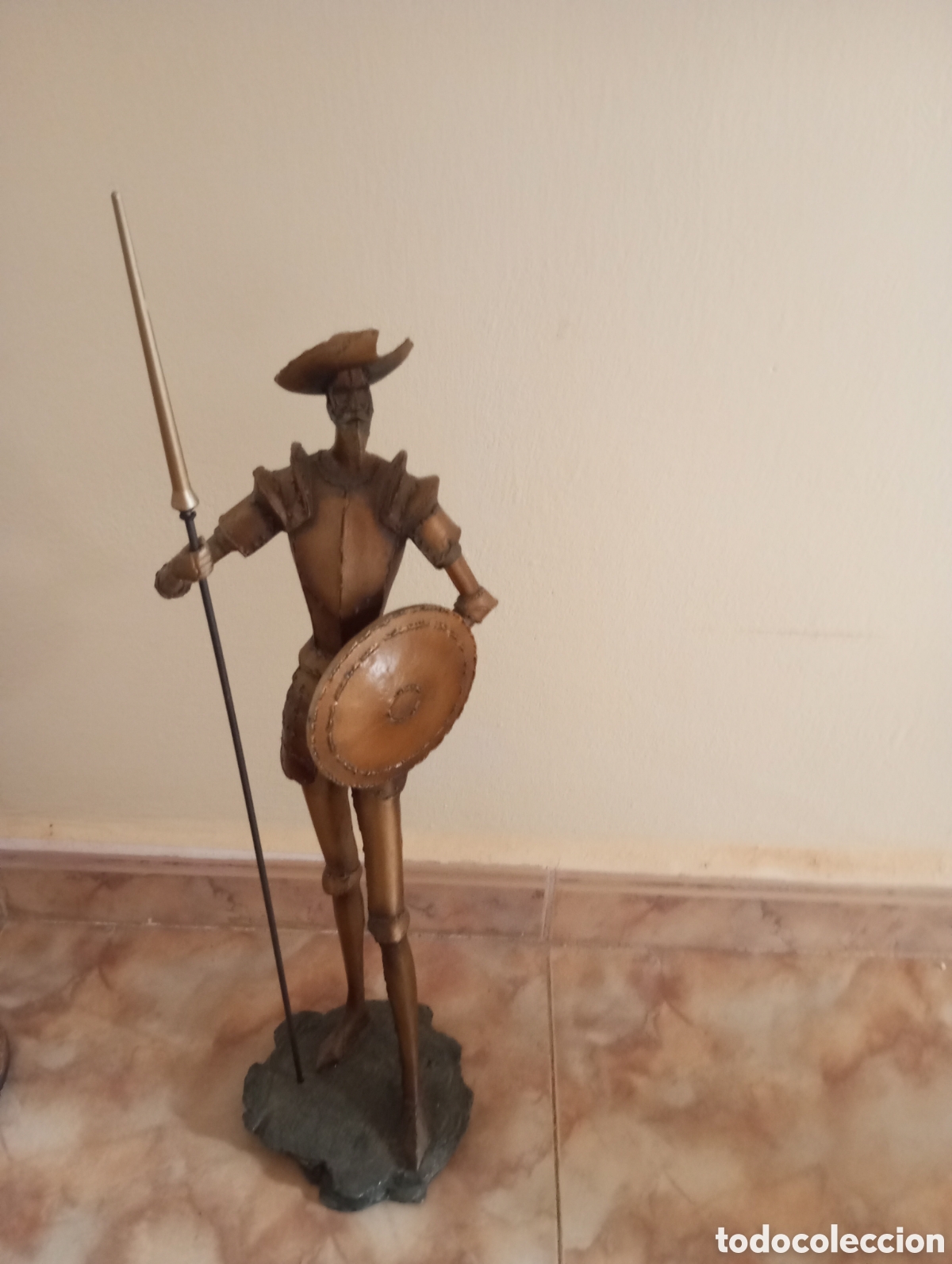 Antig&uuml;edades: Figura Don Quijote de la Mancha - Foto 1