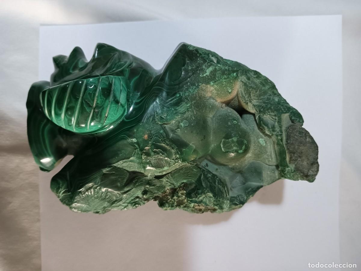 Antig&uuml;edades: Malachite polished Warrior head - Foto 2