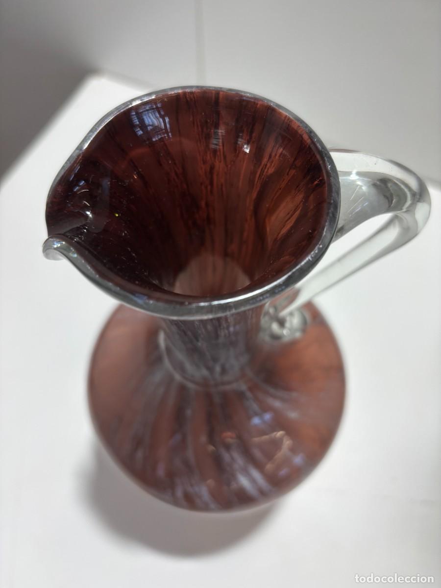 Antig&uuml;edades: JARRON FLORERO CENTRO CRISTAL MURANO GRANDE - Foto 5