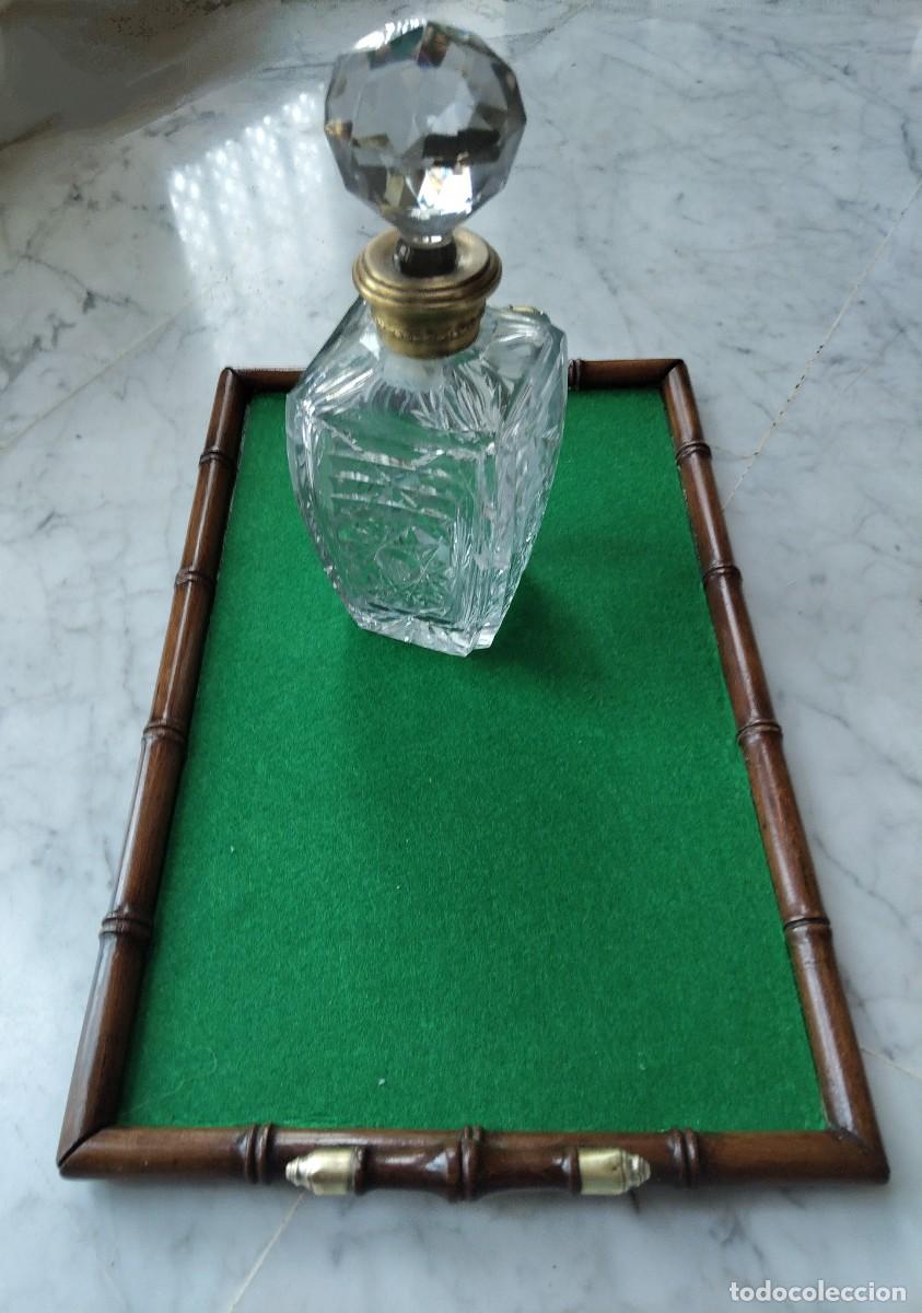 Antig&uuml;edades: Bandeja mueble accesorio colonial ingl&eacute;s - Foto 10