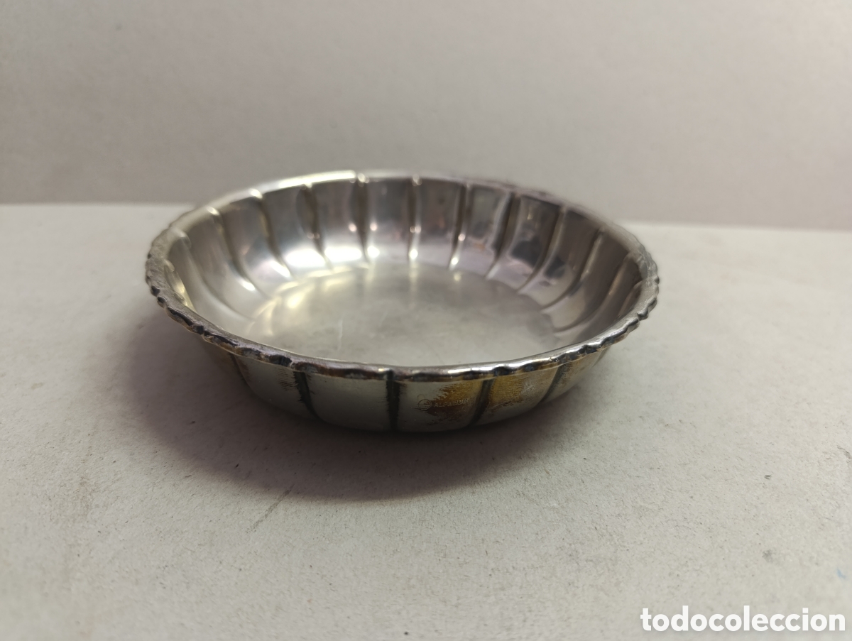 Antig&uuml;edades: PLATO O PLATILLO DE METAL. - Foto 2