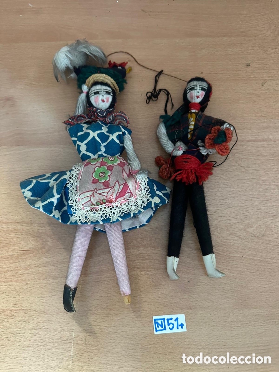 Antig&uuml;edades: Antiguos mu&ntilde;ecos de arte popular - Foto 1