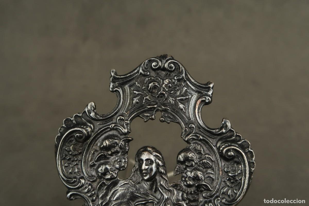 Antig&uuml;edades: Antigua Benditera de Plata - Foto 3