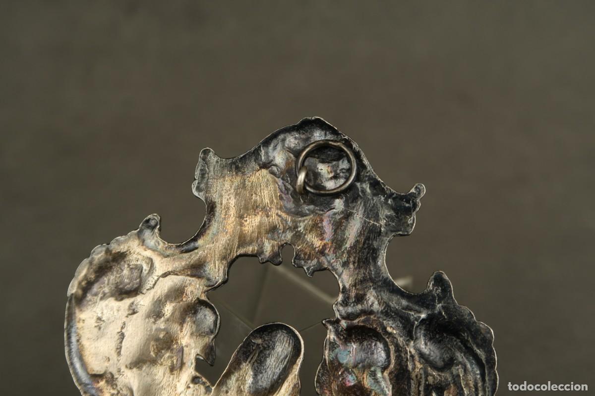 Antig&uuml;edades: Antigua Benditera de Plata - Foto 14