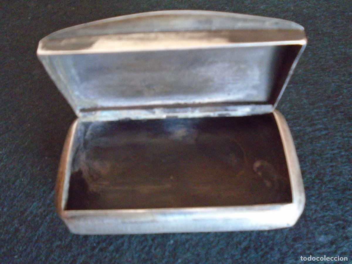 Antig&uuml;edades: (PLA-250600)PASTILLERO DE PLATA - Foto 12