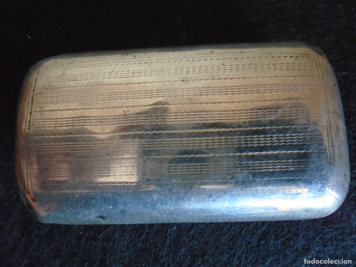 Antig&uuml;edades: (PLA-250600)PASTILLERO DE PLATA - Foto 13