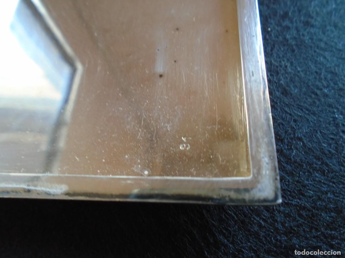 Antig&uuml;edades: (PLA-250602)PITILLERA O POLVERA DE PLATA CIERRE CON RUBIS - Foto 15