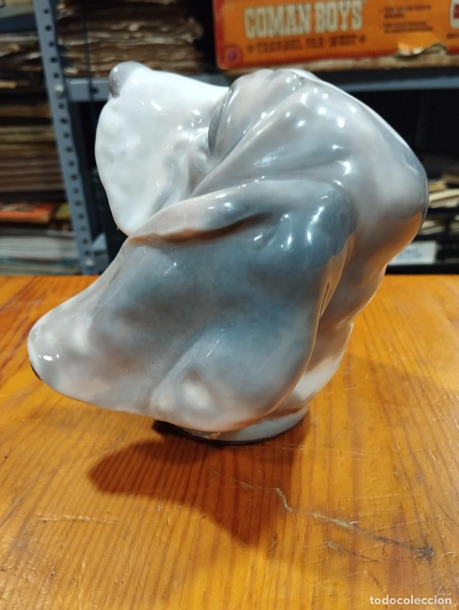 Antig&uuml;edades: PORCELANA CABEZA DE PERRO DE LLADR&Oacute;. - Foto 4