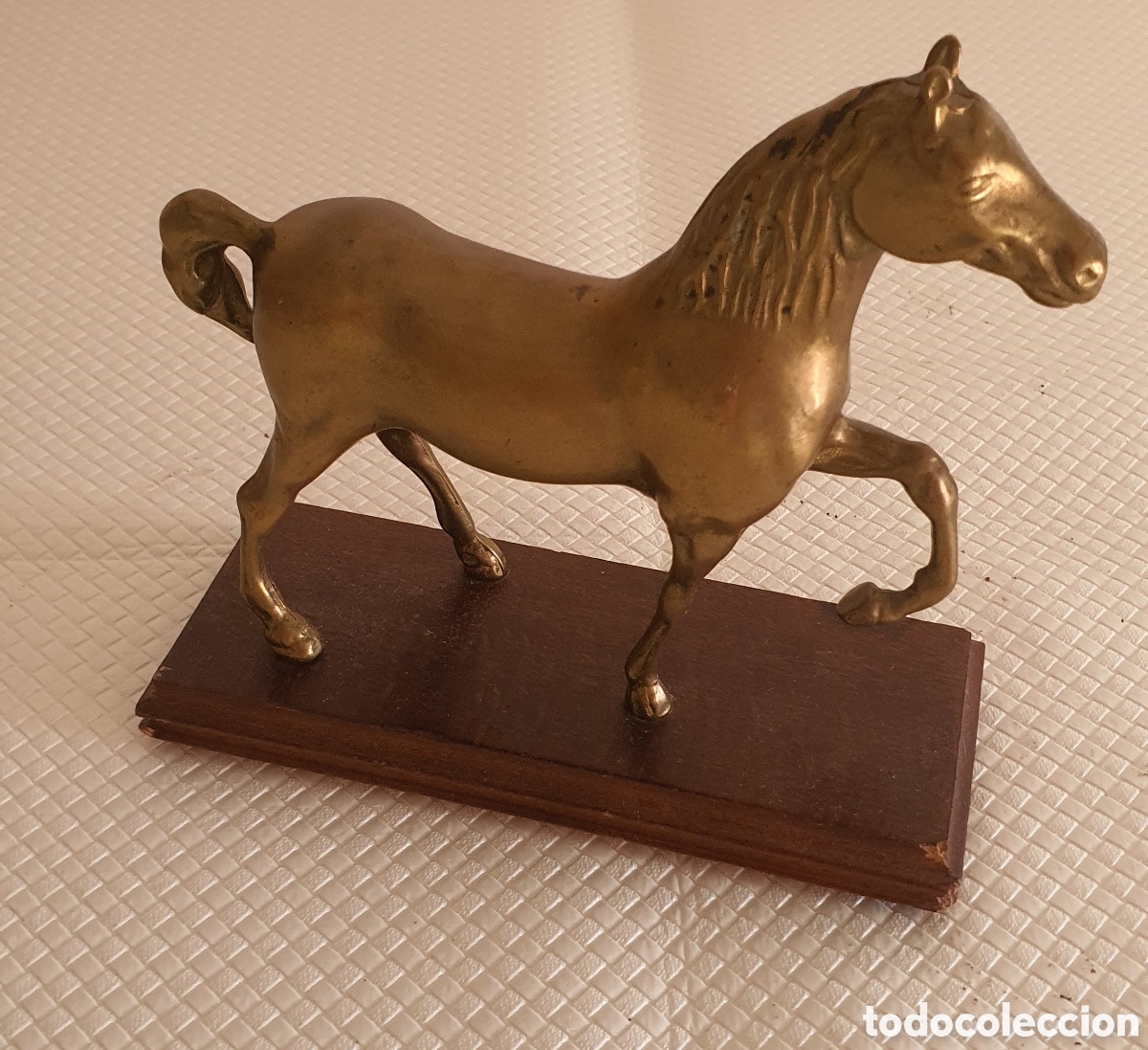 Antig&uuml;edades: Caballo de decoraci&oacute;n en bronce. - Foto 3
