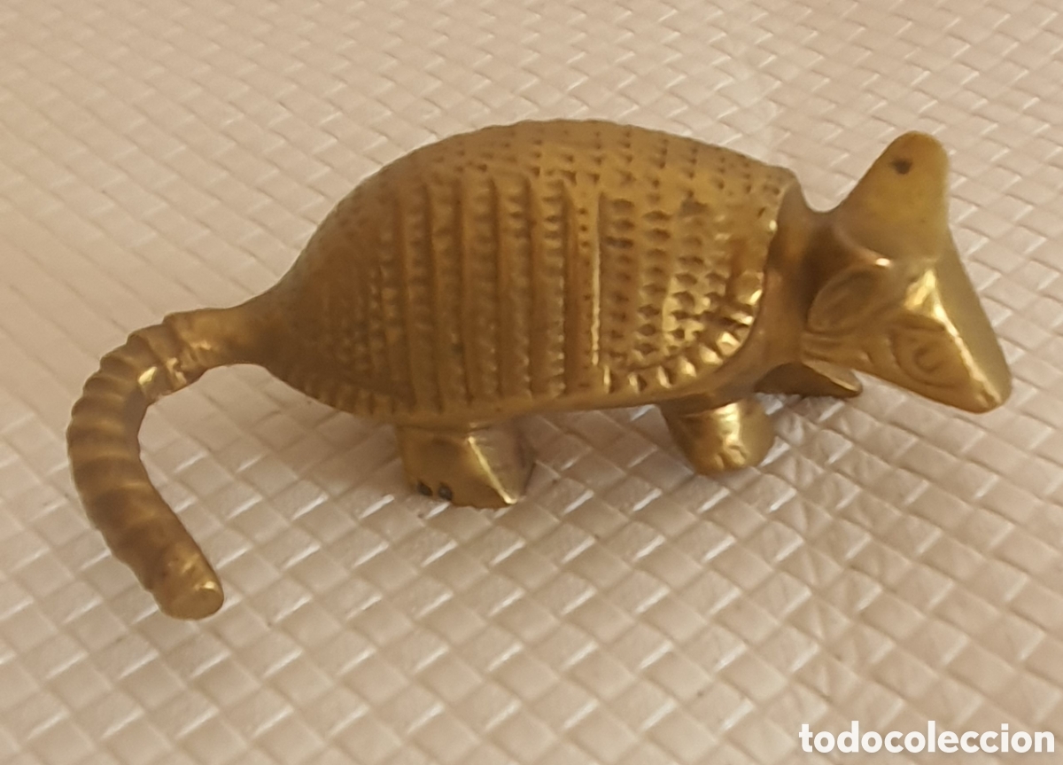 Antig&uuml;edades: Figura decorativa de armadillo - Foto 1