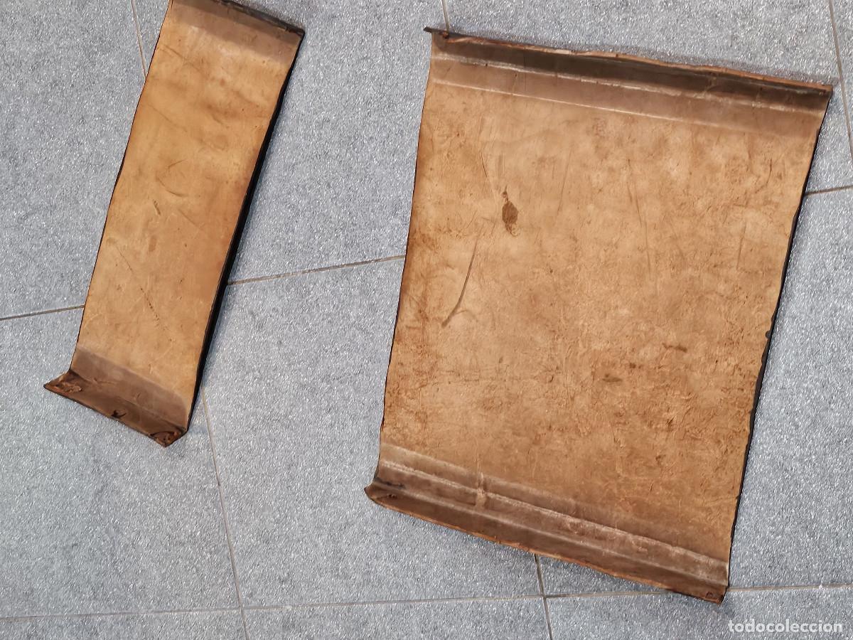 Antig&uuml;edades: asientos de cuero de sillones - Foto 4