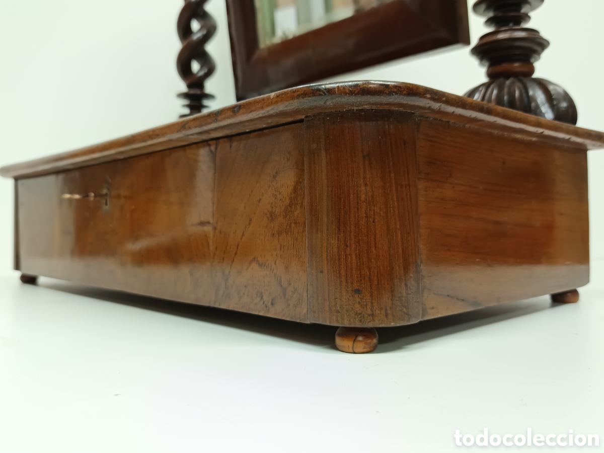 Antig&uuml;edades: Espejo antiguo tocador - Foto 7