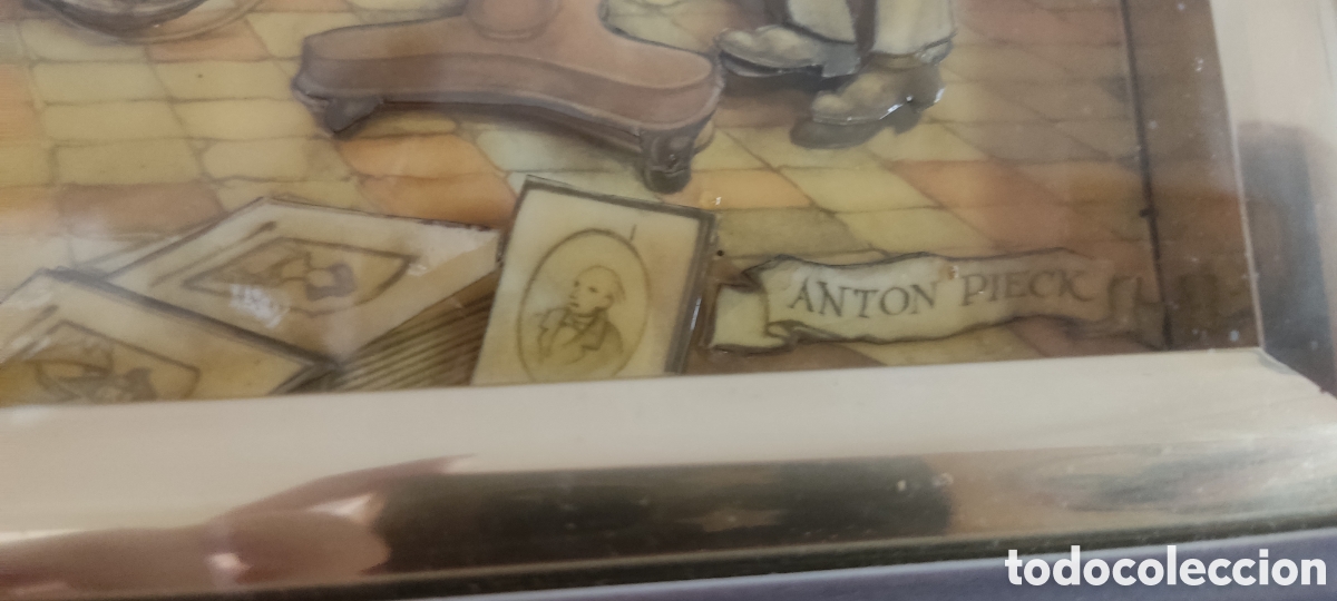 Antig&uuml;edades: Cuadro 3D Anton Pieck - Foto 3