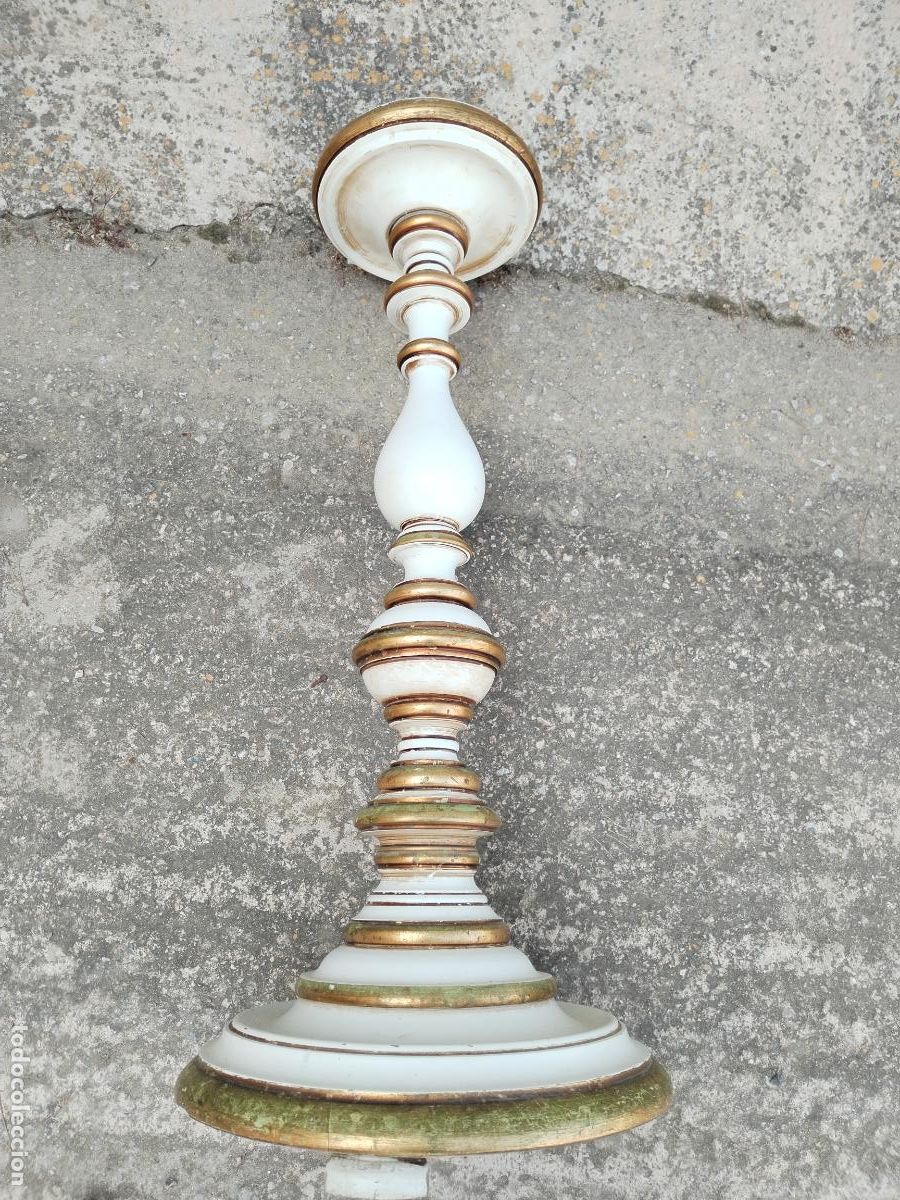 Antig&uuml;edades: mesa columna pena jardinera - Foto 3