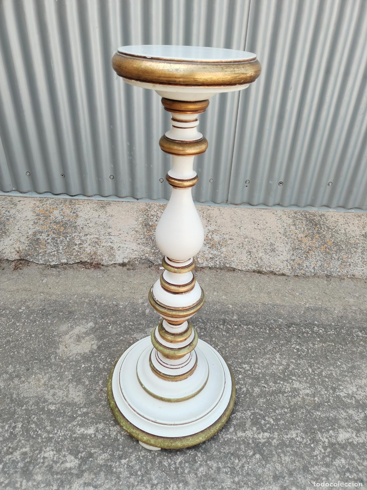 Antig&uuml;edades: mesa columna pena jardinera - Foto 4