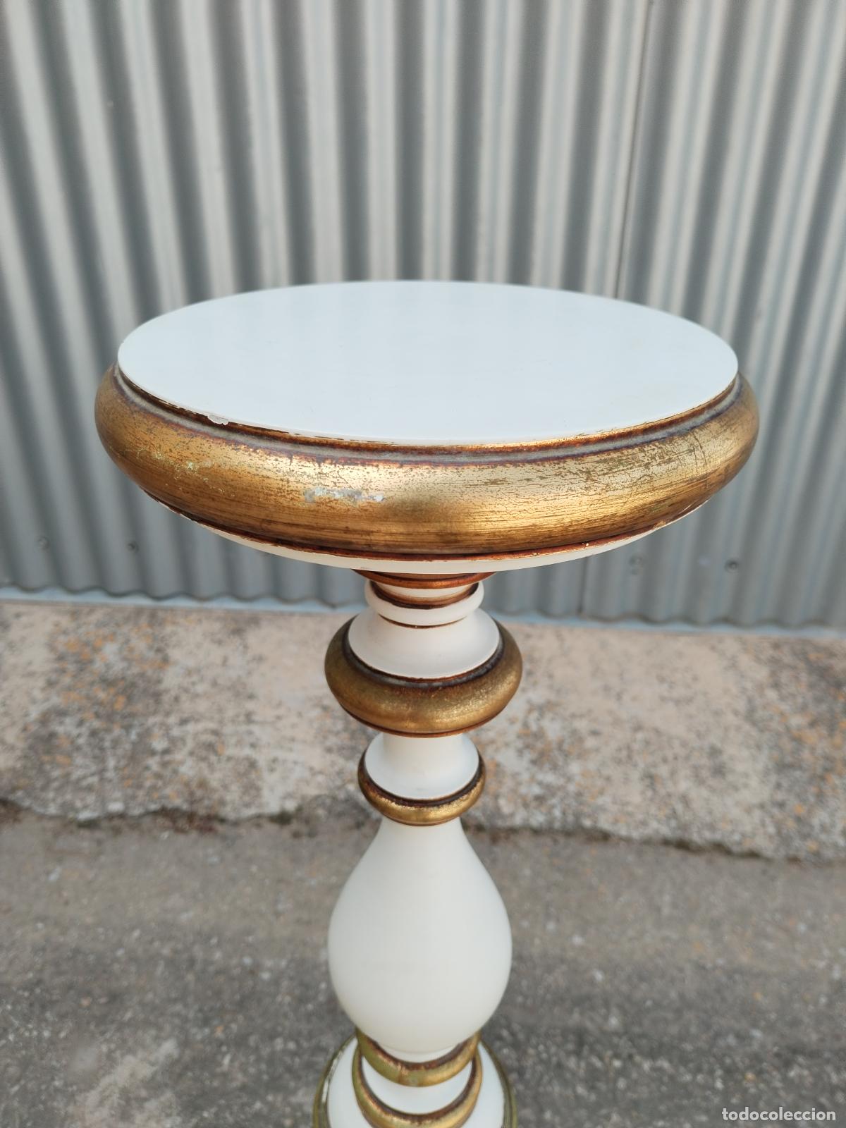 Antig&uuml;edades: mesa columna pena jardinera - Foto 6