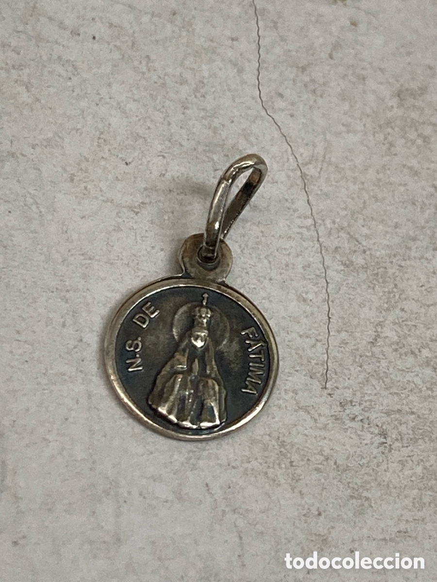 Antig&uuml;edades: Medalla de plata religiosa C340 - Foto 1