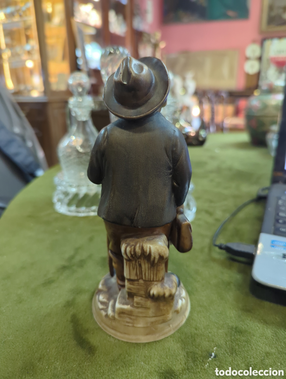 Antig&uuml;edades: Figura de abuelo capodimonte. Ref-0296 - Foto 3