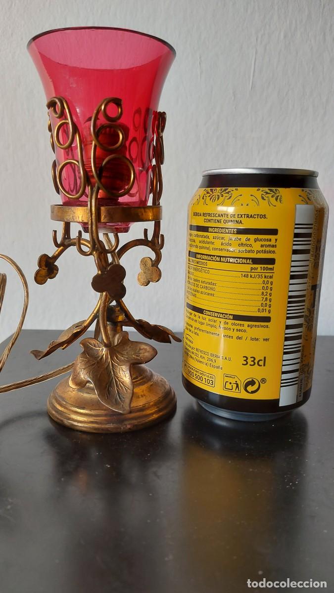 Antig&uuml;edades: LAMPARA DE ILUMINACION DE SANTOS - Foto 3