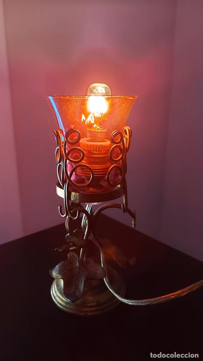 Antig&uuml;edades: LAMPARA DE ILUMINACION DE SANTOS - Foto 5