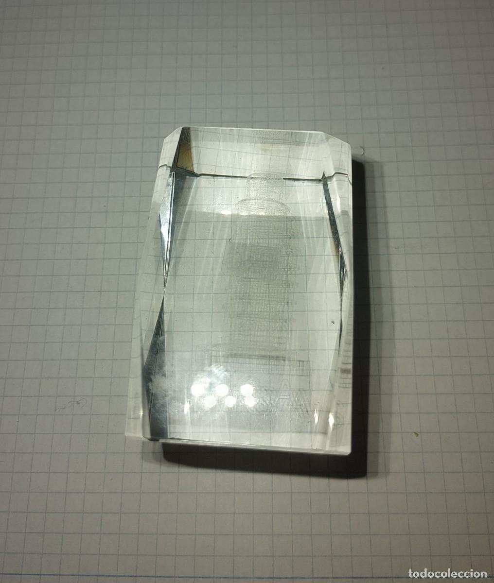 Antig&uuml;edades: Bloque de cristal grabado en 3D, Pissa - Foto 2