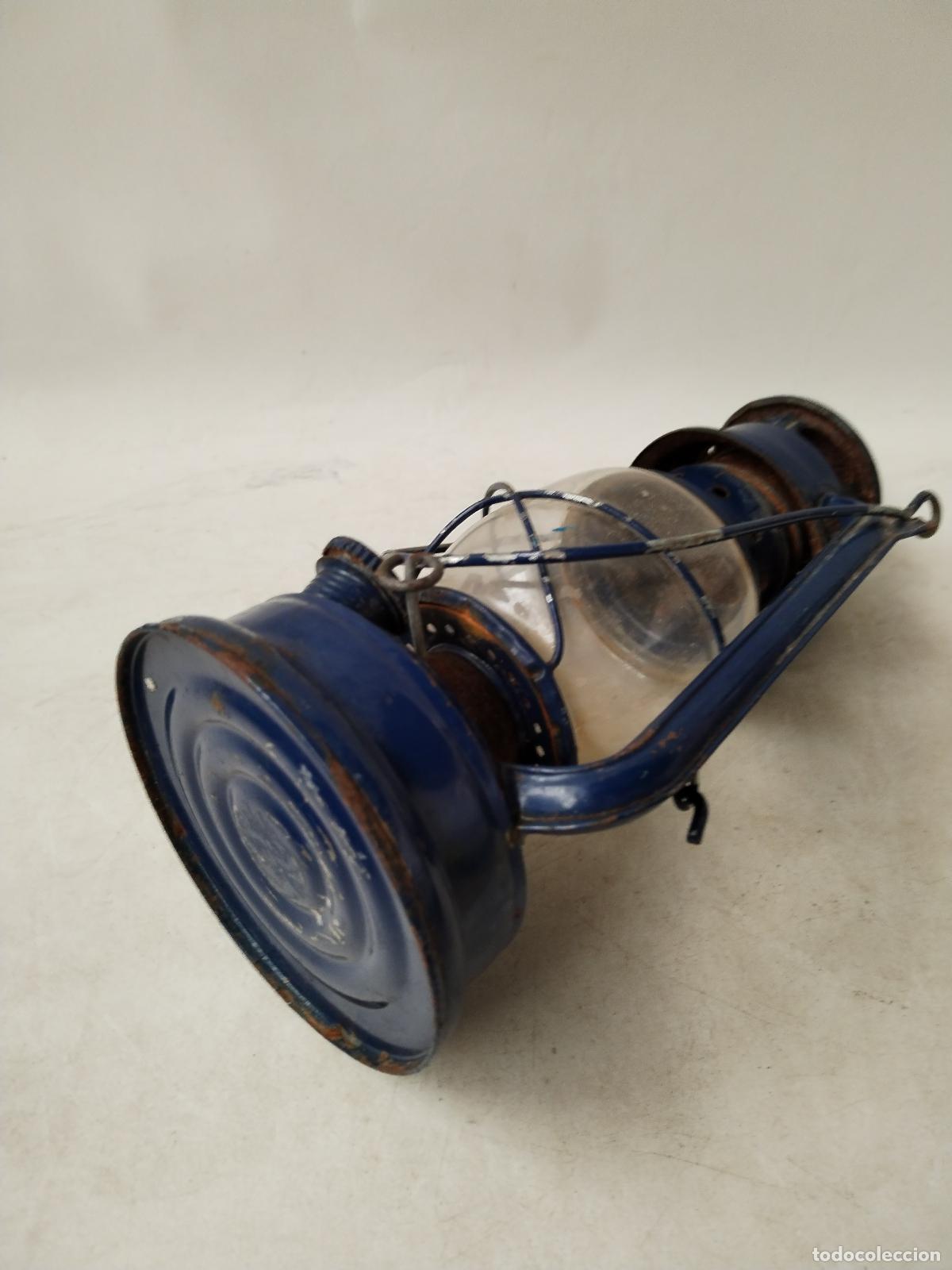 Antig&uuml;edades: lampara quinqu&eacute; vintage - Foto 2