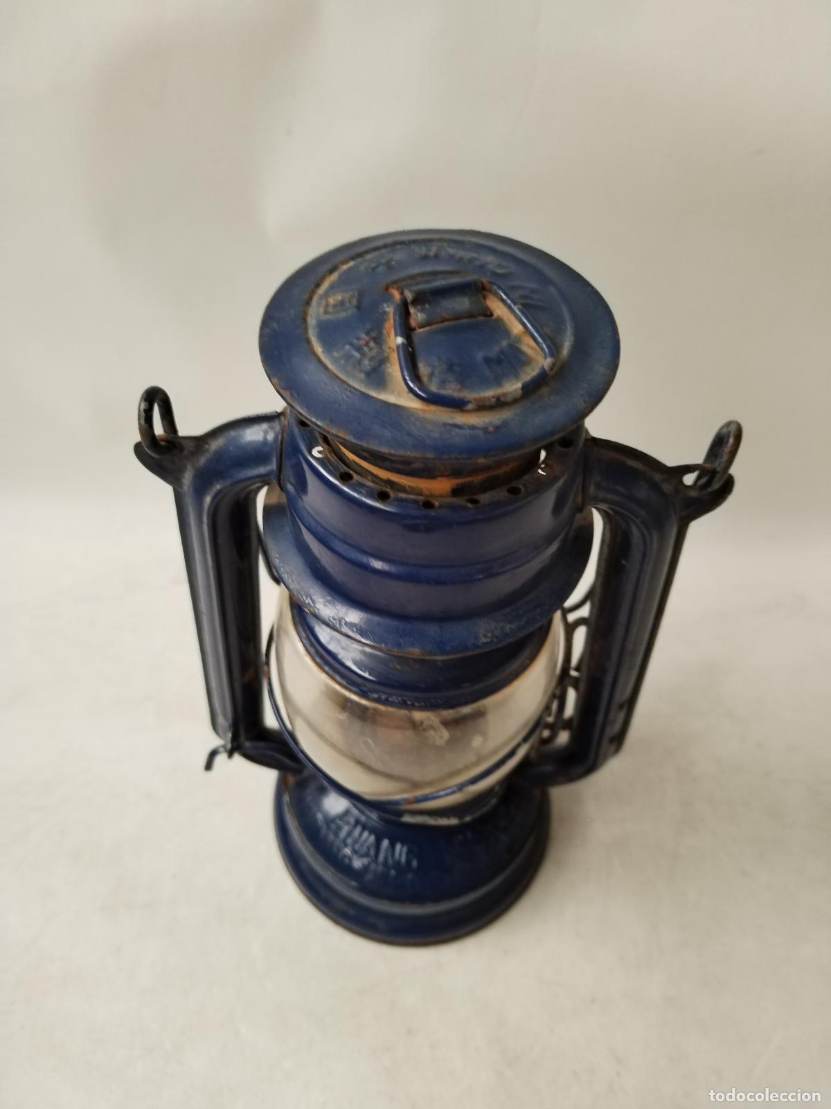Antig&uuml;edades: lampara quinqu&eacute; vintage - Foto 5