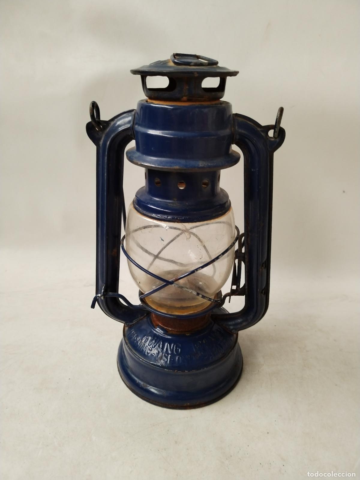 Antig&uuml;edades: lampara quinqu&eacute; vintage - Foto 6