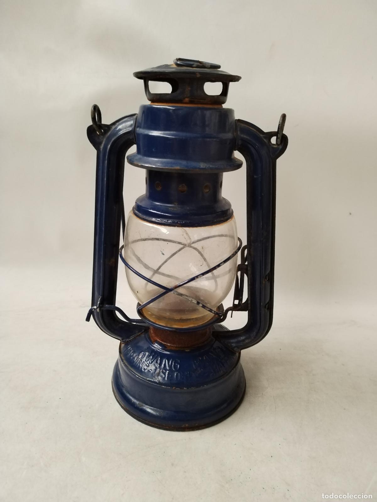 Antig&uuml;edades: lampara quinqu&eacute; vintage - Foto 1