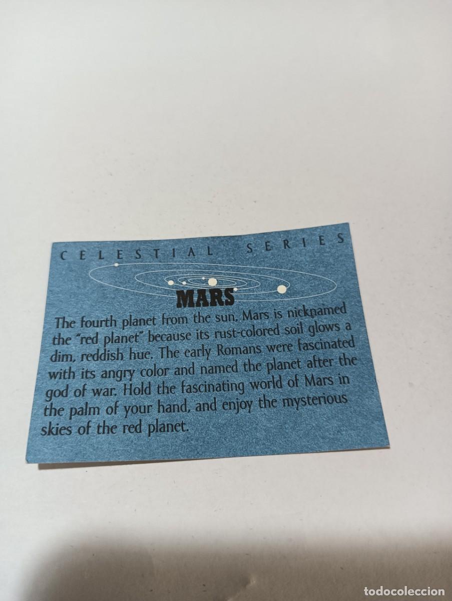 Antig&uuml;edades: Mars &rdquo;Planets&rdquo; Glass Eye Studio paperweight. - Foto 3