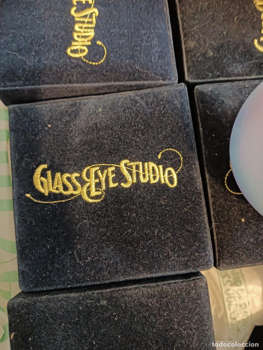 Antig&uuml;edades: Uranus &rdquo;Planets&rdquo; Glass Eye Studio paperweight. - Foto 4